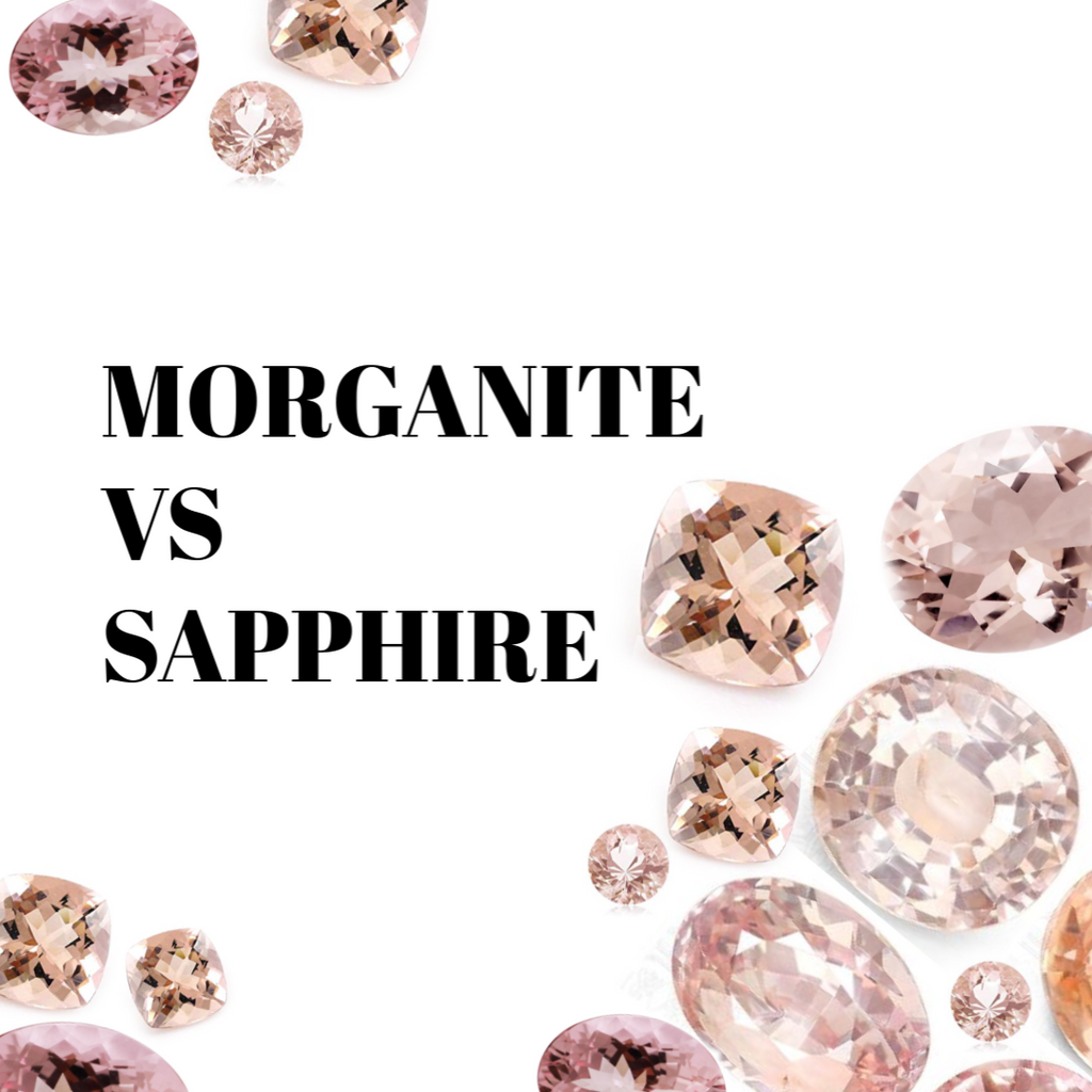 Colored Stones 101: Peach Sapphire VS Morganite